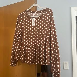 Jilly Harris Joe Fresh Peplum Top